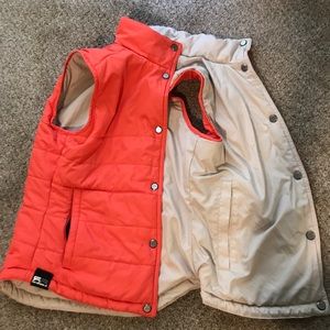Orang winter vest